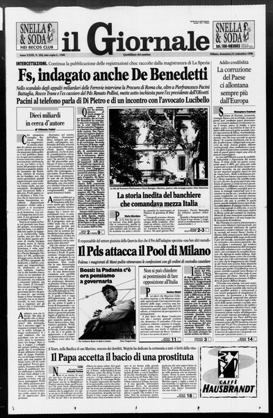 Il giornale : quotidiano del mattino